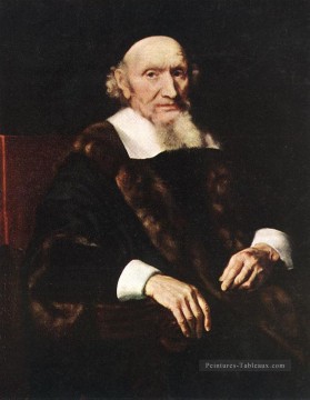  Portrait Tableaux - POrtrait de Jacob Trip Baroque Nicolaes Maes
